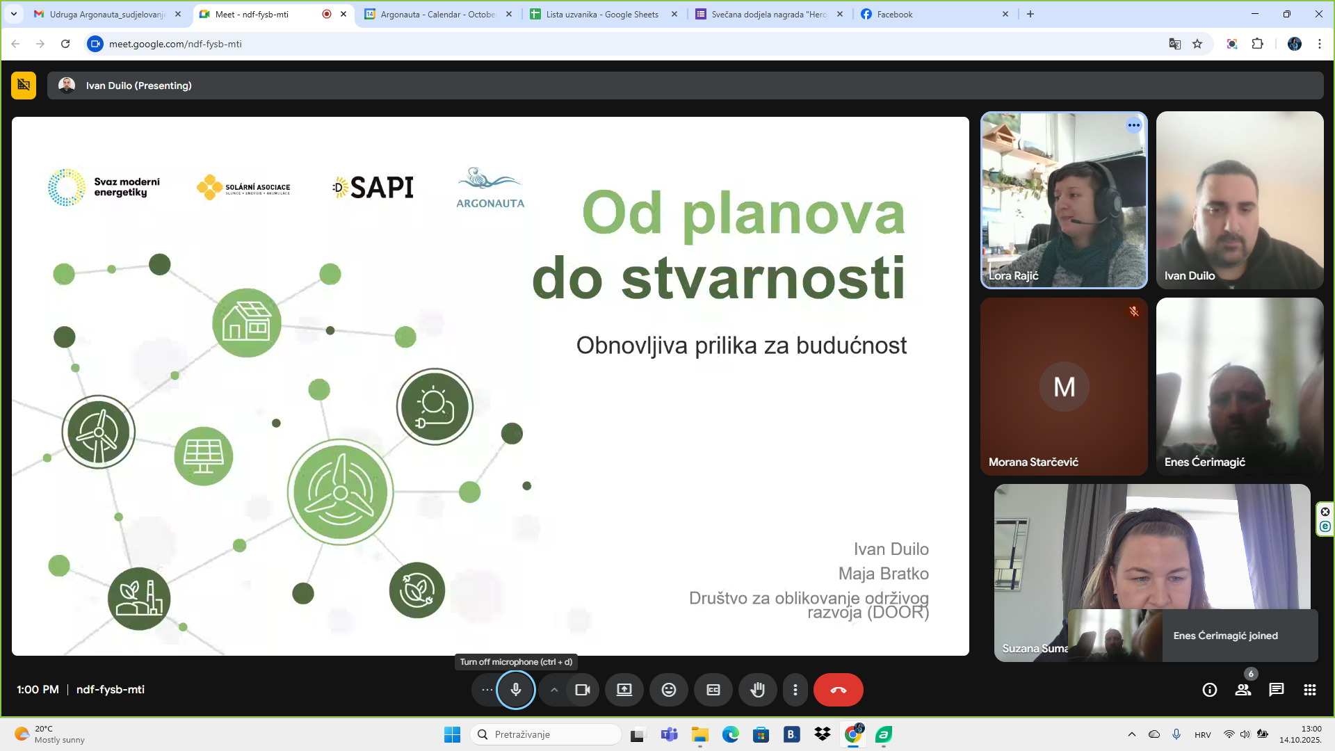 Predstavljeni dokumenti o preprekama i preporukama za ambicioznije korištenje OIE u Hrvatskoj