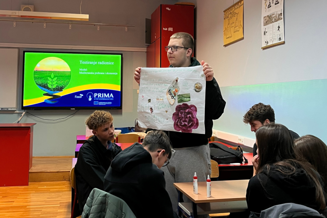 RADIONICA „MEDITERANSKA PREHRANA I EKONOMIJA“ U EKONOMSKOJ ŠKOLI ŠIBENIK