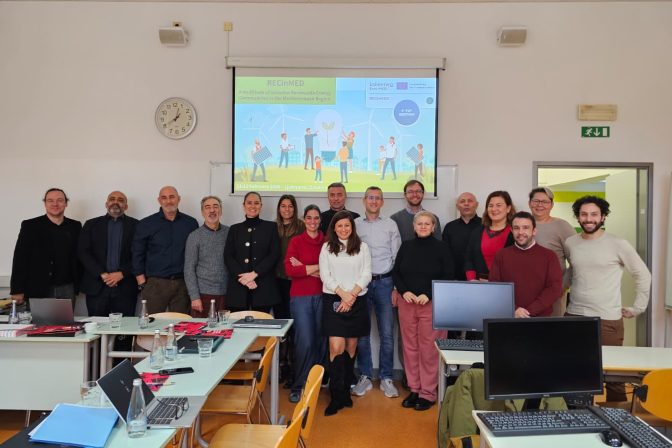 INTERREG Euro-MED RECinMED F2F sastanak u Ljubljani