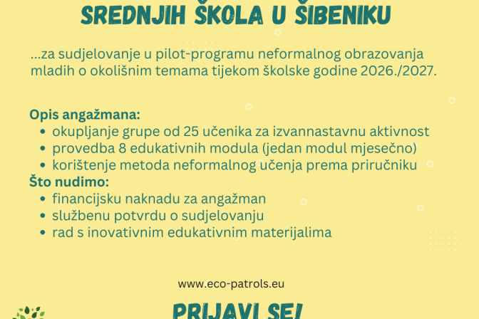 JAVNI POZIV ZA EDUKATORE/ICE