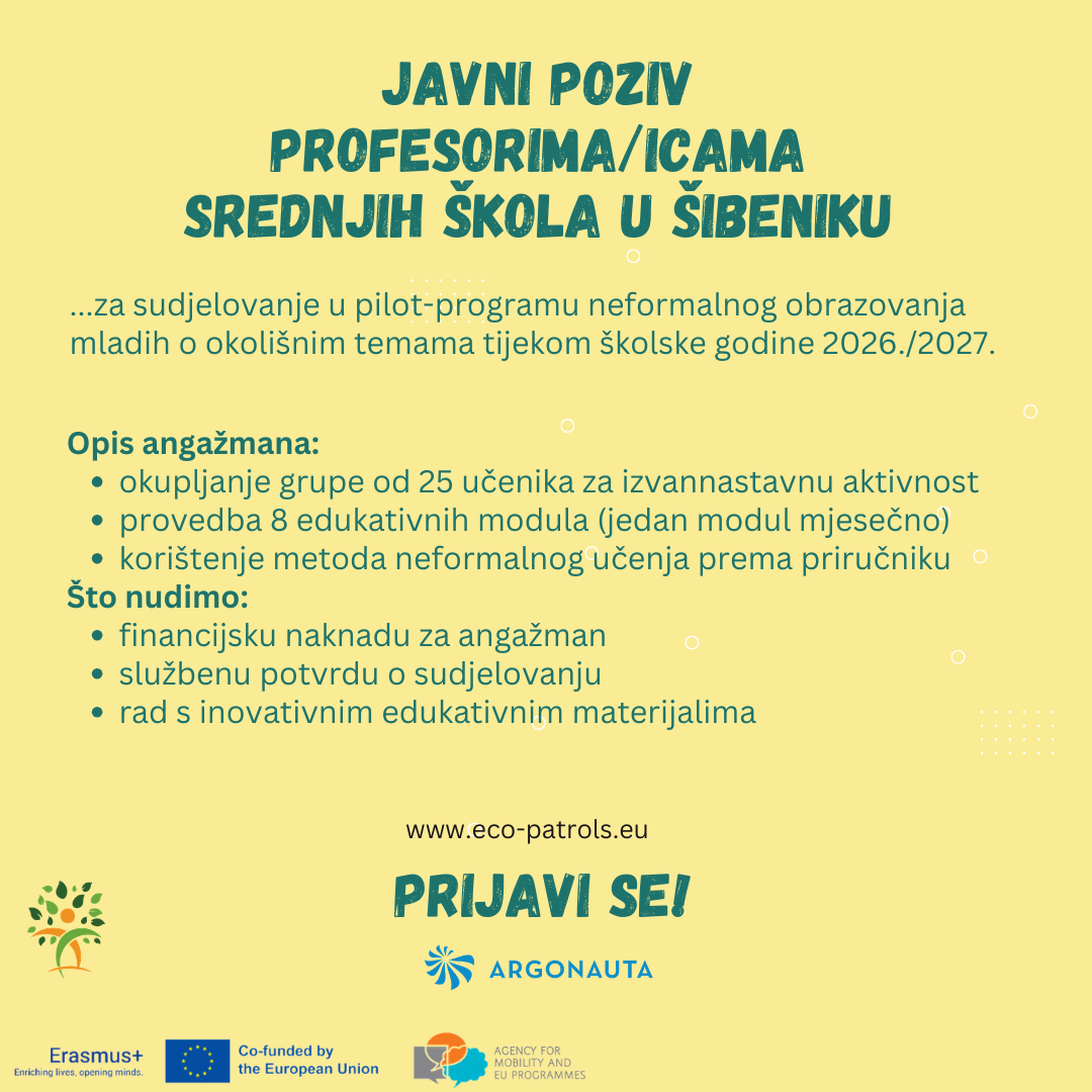 JAVNI POZIV ZA EDUKATORE/ICE