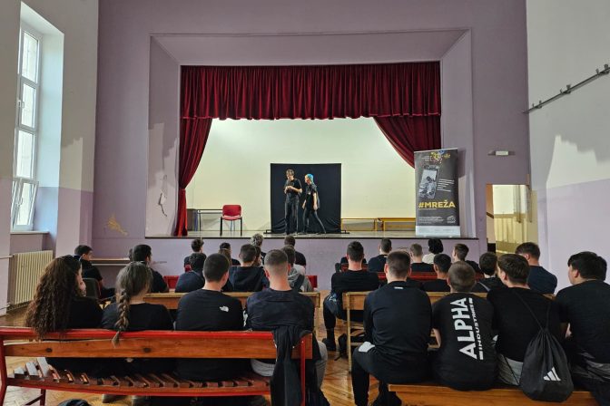 Predstava „Mreža“ gostovala u Šibensko – kninskoj županiji