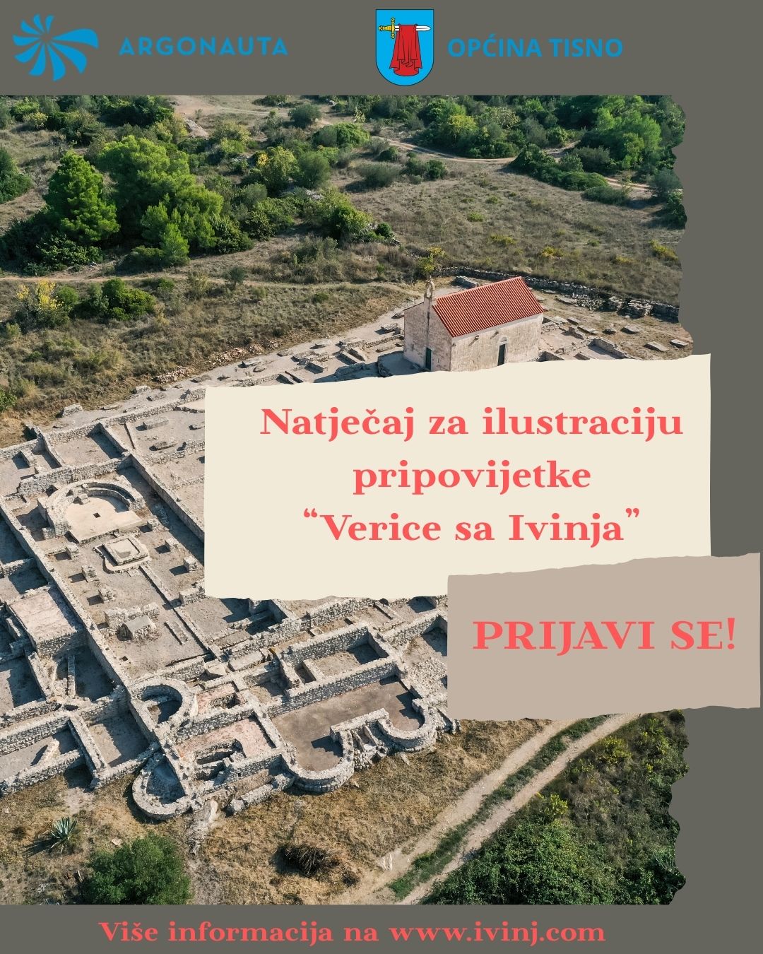 OTVOREN JE NATJEČAJ ZA ILUSTRACIJU PRIPOVIJETKE “VERICE SA IVINJA”