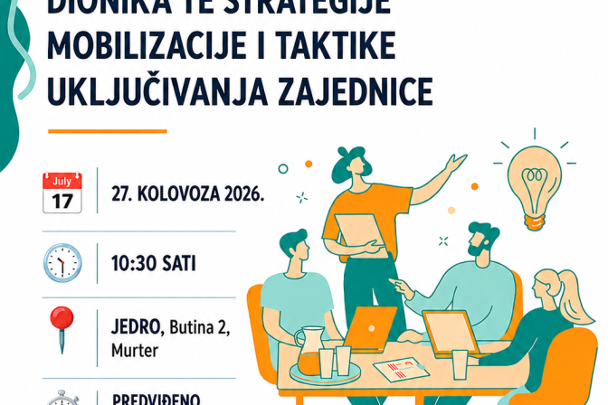 Poziv na edukativnu radionicu u Murteru
