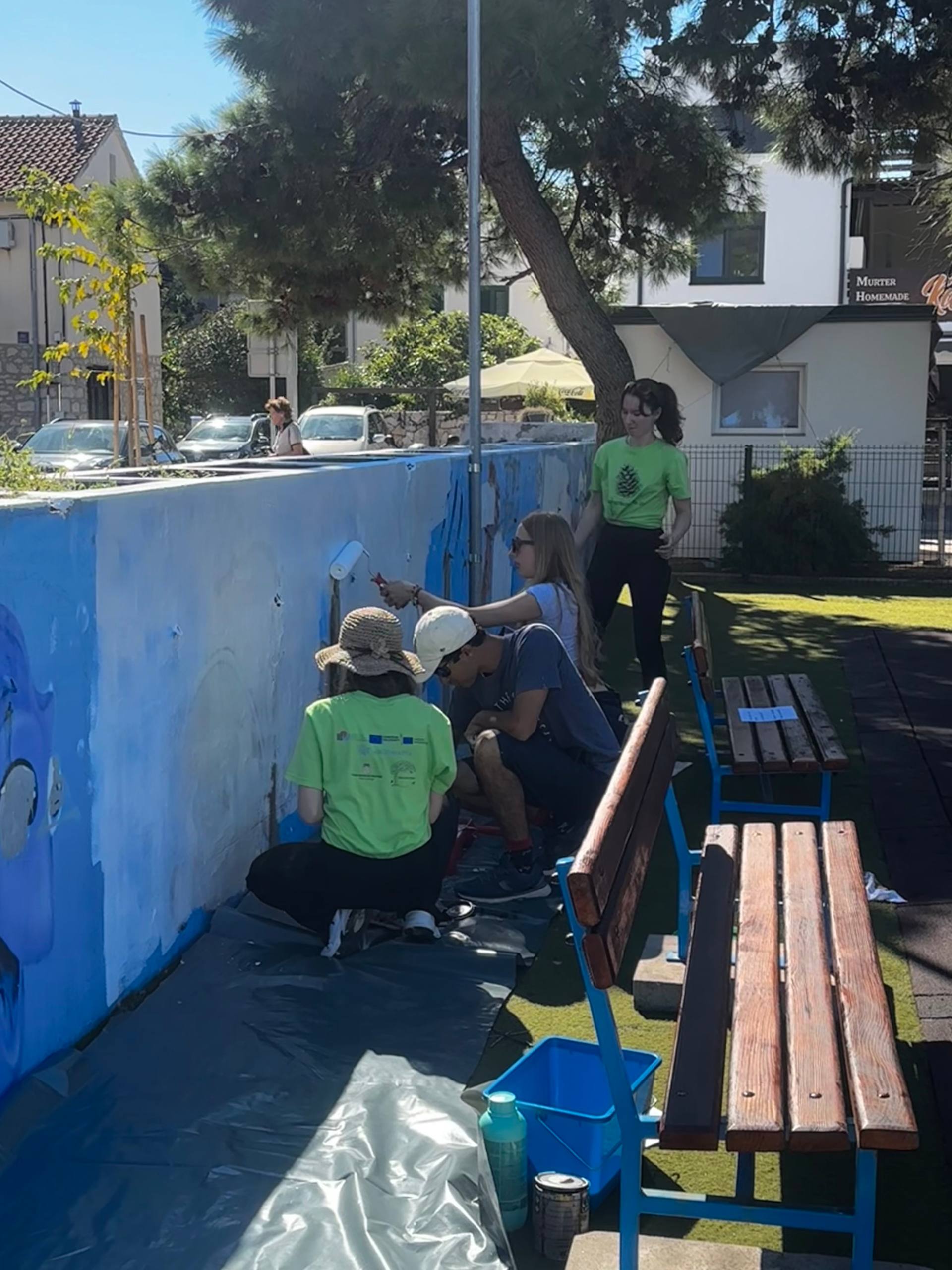 ISLAND EXTRAVAGANZA 2026: Novi mural za murterske mališane 